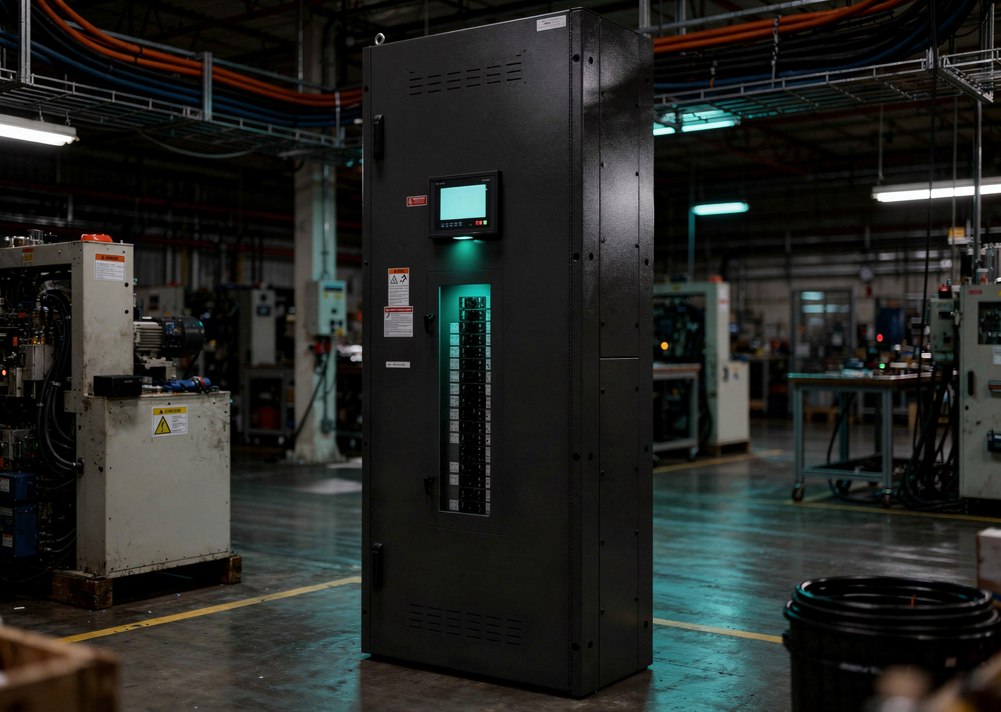 Industrial facility power distribution